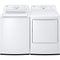 LG - 4.1 CF Top Load Washer (WT6105CW) & 7.3 CF Gas Dryer (DLG6101W) - WT6105CW-G-KIT