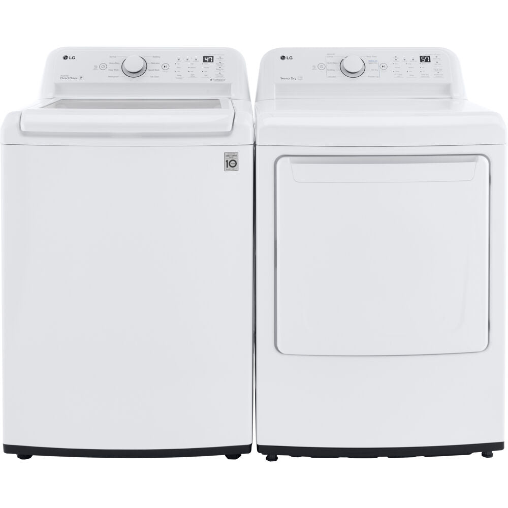LG - 4.3 CF Top Load Washer (WT7000CW) & 7.3 CF Gas Dryer (DLG7001W) - WT7000CW-G-KIT LG - 4.3 CF Top Load Washer (WT7000CW) & 7.3 CF Gas Dryer (DLG7001W) - WT7000CW-G-KIT