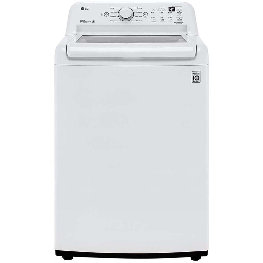 LG - 4.3 CF Ultra Large Capacity Top Load Washer with Agitator - WT7005CW LG - 4.3 CF Ultra Large Capacity Top Load Washer with Agitator - WT7005CW