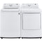 LG - 4.3 CF Top Load Washer (WT7005CW) & 7.3 Electric Dryer (DLE7000W) - WT7005CW-E-KIT