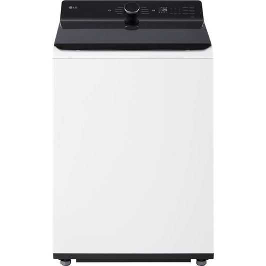 LG - 5.5 CF Top Load Washer, TurboWash 3D, Wi-Fi, Easy Unload - WT8400CW