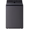 LG - 5.5 CF Top Load Washer, TurboWash 3D, Wi-Fi, Easy Unload, Agitator - WT8405CB