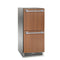 Perlick - 15" Signature Series Outdoor Refrigerator Drawers, fully integrated panel-ready, with lock - HP15RO-4