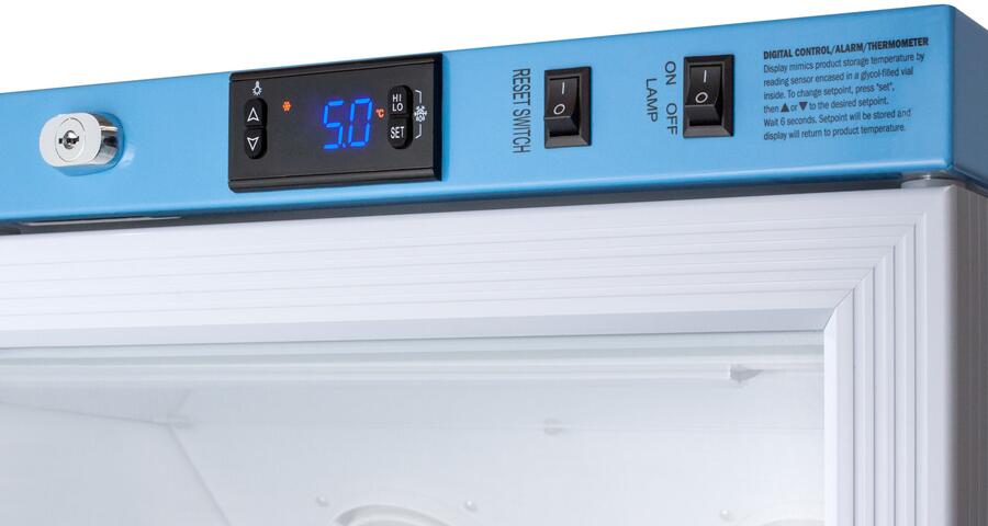 Accucold - 8 Cu.Ft. Upright Vaccine Refrigerator Accucold - 8 Cu.Ft. Upright Vaccine Refrigerator