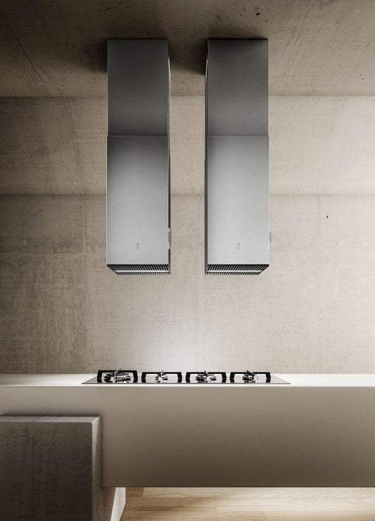 Elica - HAIKU ISLAND - Iconic - 12.5" W x 12 7/8" D, Stainless - Island Hoods | EHI613SS
