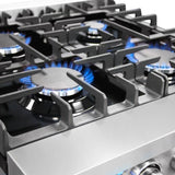 Cosmo - 24 in. Slide-In Freestanding Gas Range with 4 Sealed Burners, Cast Iron Grates, 3.73 cu. ft. Capacity Convection Oven in Stainless Steel | COS-EPGR244 Cosmo - 24 in. Slide-In Freestanding Gas Range with 4 Sealed Burners, Cast Iron Grates, 3.73 cu. ft. Capacity Convection Oven in Stainless Steel | COS-EPGR244
