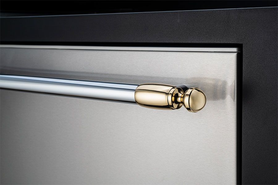 Bertazzoni | Décor Set 2 – Refrigerator & Dishwasher kit – Gold finish | DS2HERTGO Bertazzoni | Décor Set 2 – Refrigerator & Dishwasher kit – Gold finish | DS2HERTGO