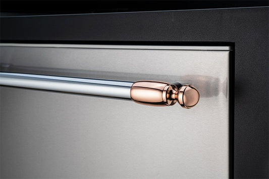 Bertazzoni | Décor Set 2 – Refrigerator & Dishwasher kit – Polished Copper finish | DS2HERTPC