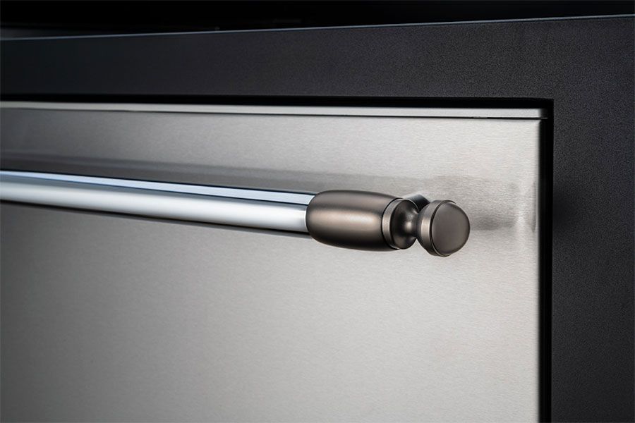 Bertazzoni | Décor Set 2 – Refrigerator & Dishwasher kit – Matt Satin Black finish | DS2HERTSB Bertazzoni | Décor Set 2 – Refrigerator & Dishwasher kit – Matt Satin Black finish | DS2HERTSB