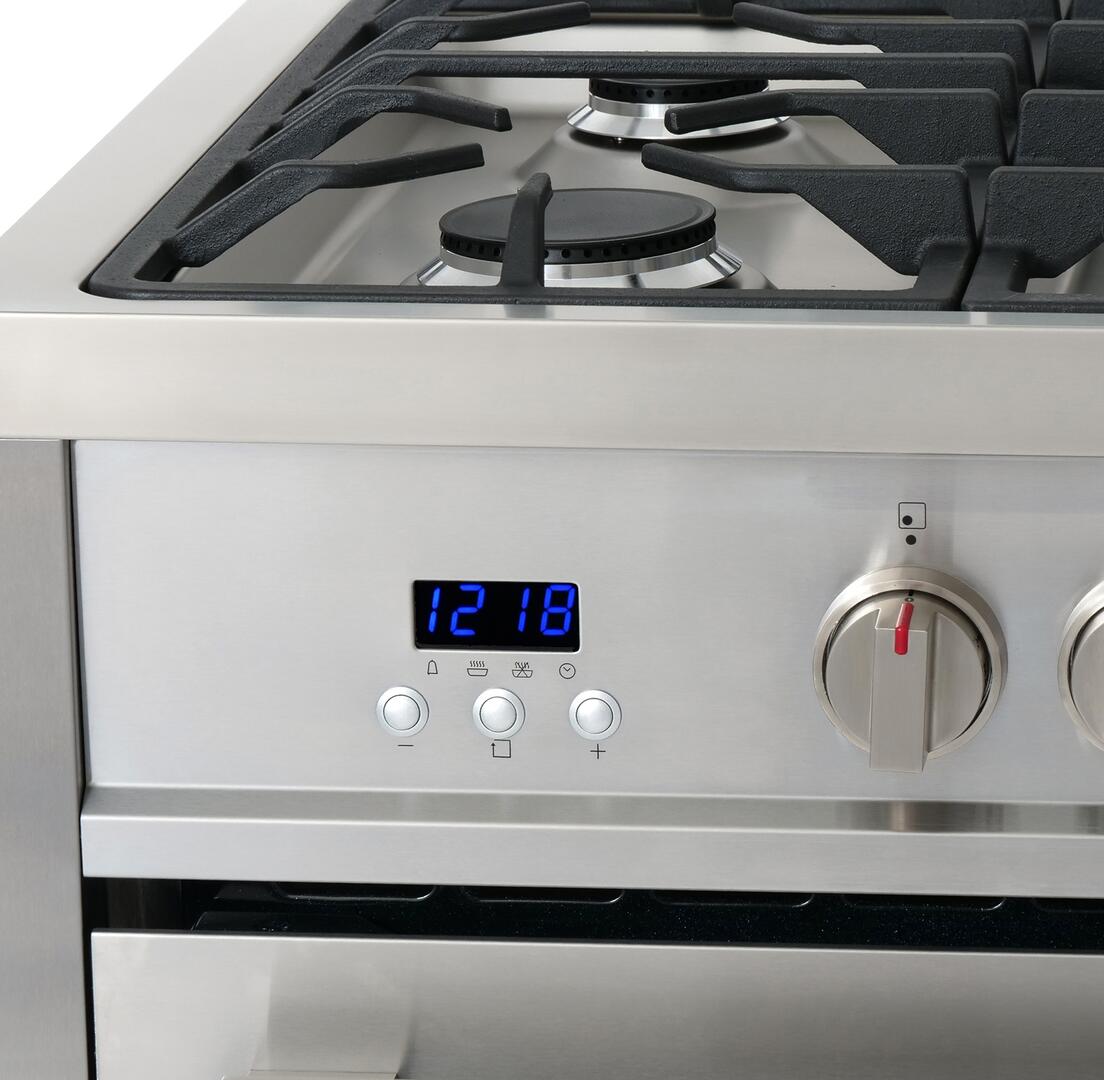 Cosmo - Commercial-Style 36 in. 3.8 cu. ft. Single Oven Dual Fuel Range with 8 Function Convection Oven in Stainless Steel | F965 Cosmo - Commercial-Style 36 in. 3.8 cu. ft. Single Oven Dual Fuel Range with 8 Function Convection Oven in Stainless Steel | F965