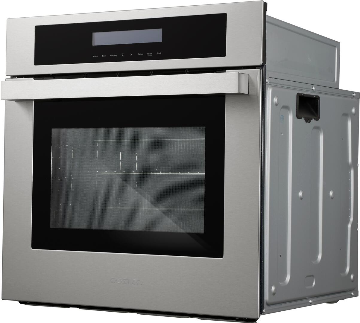 Cosmo - 24 in. 2.5 cu. ft. Single Electric Wall Oven w/8 Functions and True European Convection in Stainless Steel | C106SIX-PT Cosmo - 24 in. 2.5 cu. ft. Single Electric Wall Oven w/8 Functions and True European Convection in Stainless Steel | C106SIX-PT