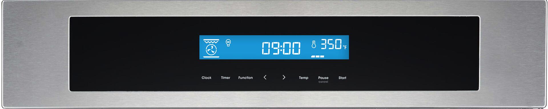 Cosmo - 24 in. 2.5 cu. ft. Single Electric Wall Oven w/8 Functions and True European Convection in Stainless Steel | C106SIX-PT Cosmo - 24 in. 2.5 cu. ft. Single Electric Wall Oven w/8 Functions and True European Convection in Stainless Steel | C106SIX-PT