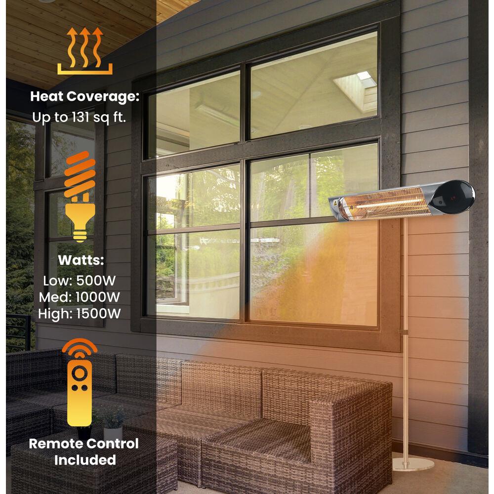 Hanover Electric Outdoor Heaters HAN1051ICSLV SD Hanover Electric Outdoor Heaters HAN1051ICSLV SD
