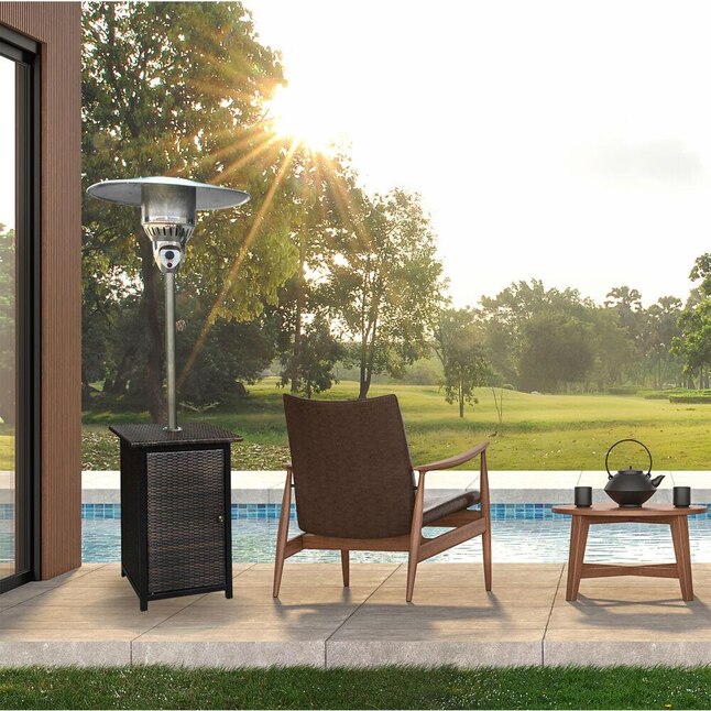 Hanover Umbrella Patio Heater HAN020BRWCK Hanover Umbrella Patio Heater HAN020BRWCK