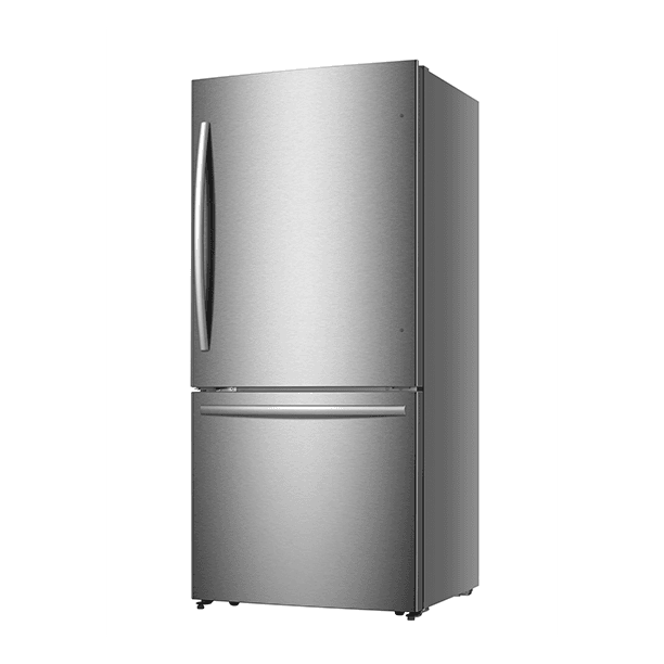 MORA - 17.2 cu. ft. Bottom-Freezer Refrigerator - Stainless Steel MORA - 17.2 cu. ft. Bottom-Freezer Refrigerator - Stainless Steel