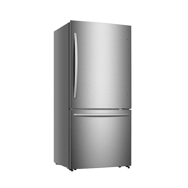 MORA - 17.2 cu. ft. Bottom-Freezer Refrigerator - Stainless Steel MORA - 17.2 cu. ft. Bottom-Freezer Refrigerator - Stainless Steel