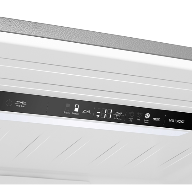 MORA - 17.2 cu. ft. Bottom-Freezer Refrigerator - White MORA - 17.2 cu. ft. Bottom-Freezer Refrigerator - White
