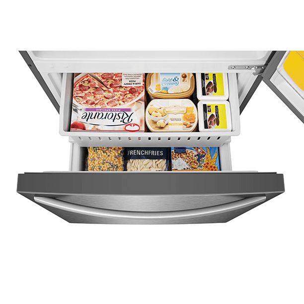MORA - 17.2 cu. ft. Bottom-Freezer Refrigerator - Stainless Steel MORA - 17.2 cu. ft. Bottom-Freezer Refrigerator - Stainless Steel