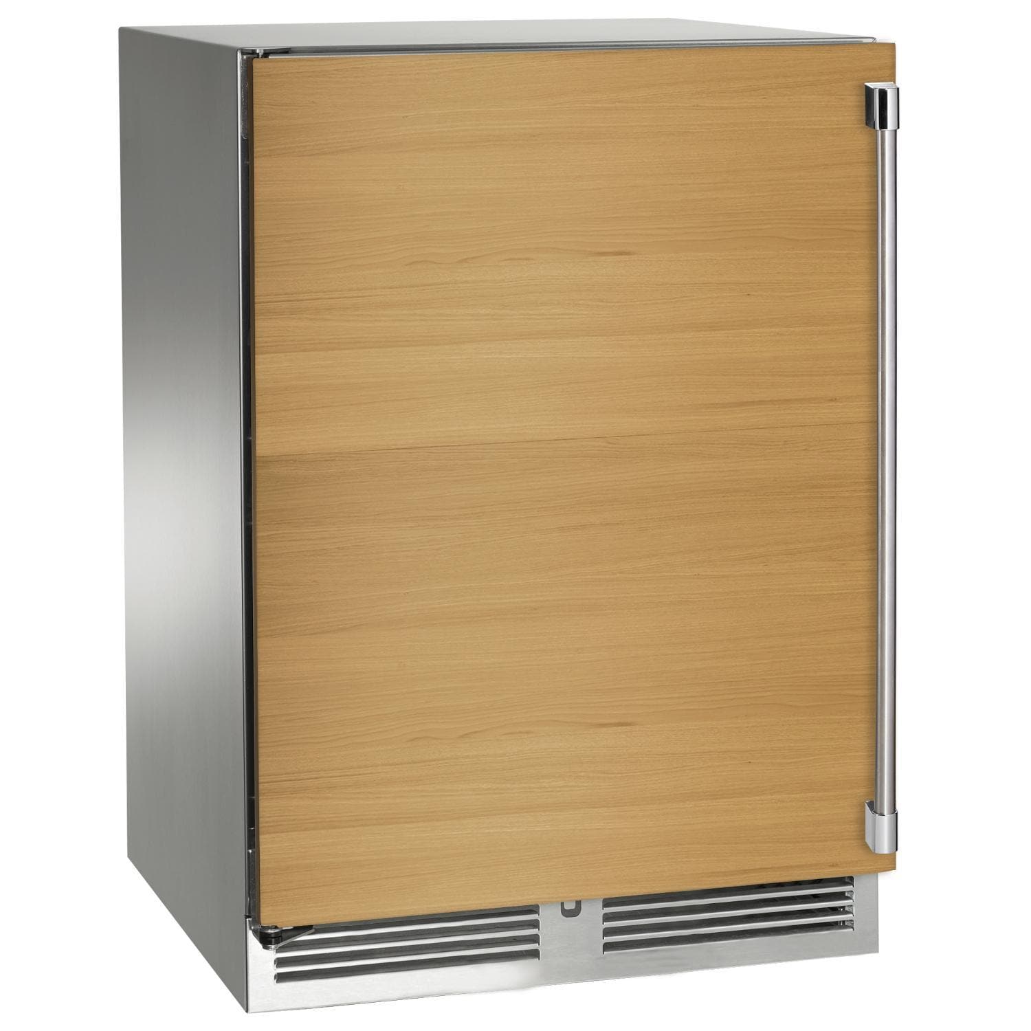 Perlick - Signature Series Shallow Depth 18" Depth Marine Grade Beverage Center with fully integrated panel-ready solid door, with lock - HH24BM Perlick - Signature Series Shallow Depth 18" Depth Marine Grade Beverage Center with fully integrated panel-ready solid door, with lock - HH24BM