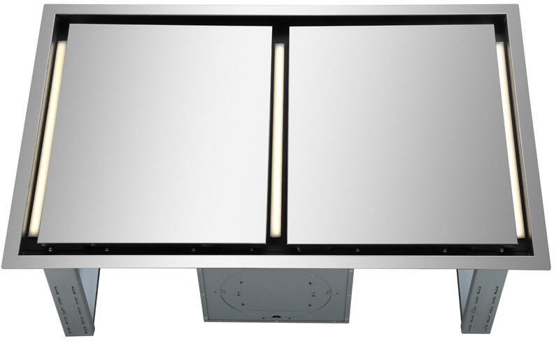 FORNO - Arezzo Celling Range Hood with Perimetric Heat, Odor, Gases and Steam in Air Capture FORNO - Arezzo Celling Range Hood with Perimetric Heat, Odor, Gases and Steam in Air Capture