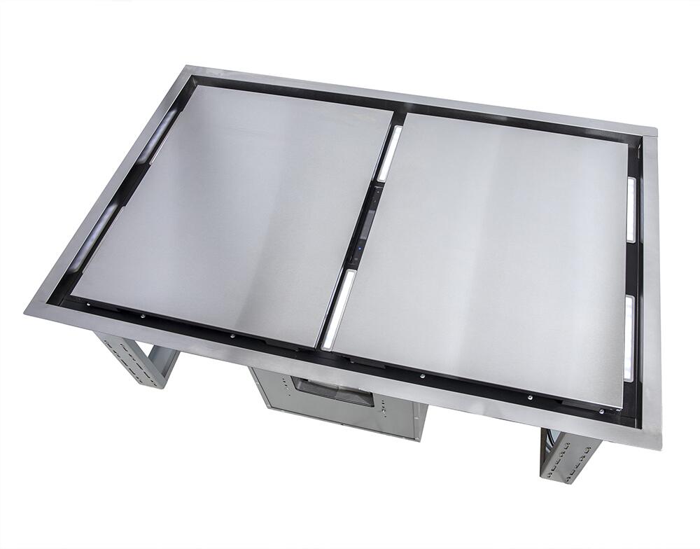 FORNO - Arezzo Celling Range Hood with Perimetric Heat, Odor, Gases and Steam in Air Capture FORNO - Arezzo Celling Range Hood with Perimetric Heat, Odor, Gases and Steam in Air Capture