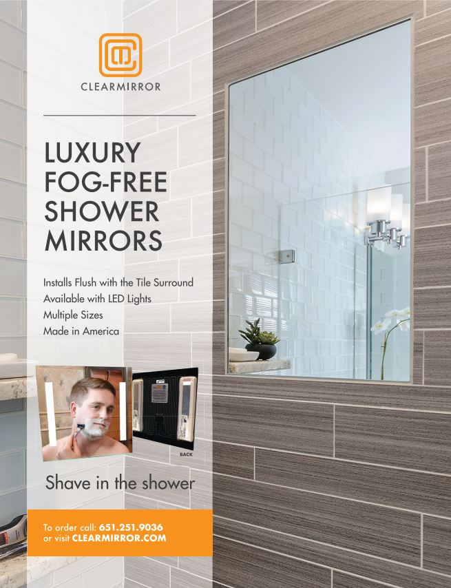 ClearMirror - Shower 12 x 24 Mirror | 16104-122424M ClearMirror - Shower 12 x 24 Mirror | 16104-122424M
