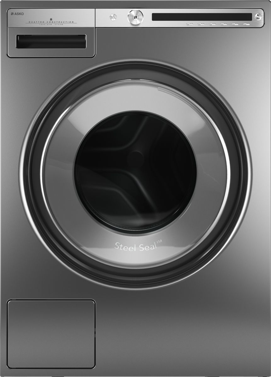 ASKO - 24 Inch Front Load Washer with 2.8 Cu. Ft. Capacity - Logic titanium XL | W4114CT ASKO - 24 Inch Front Load Washer with 2.8 Cu. Ft. Capacity - Logic titanium XL | W4114CT
