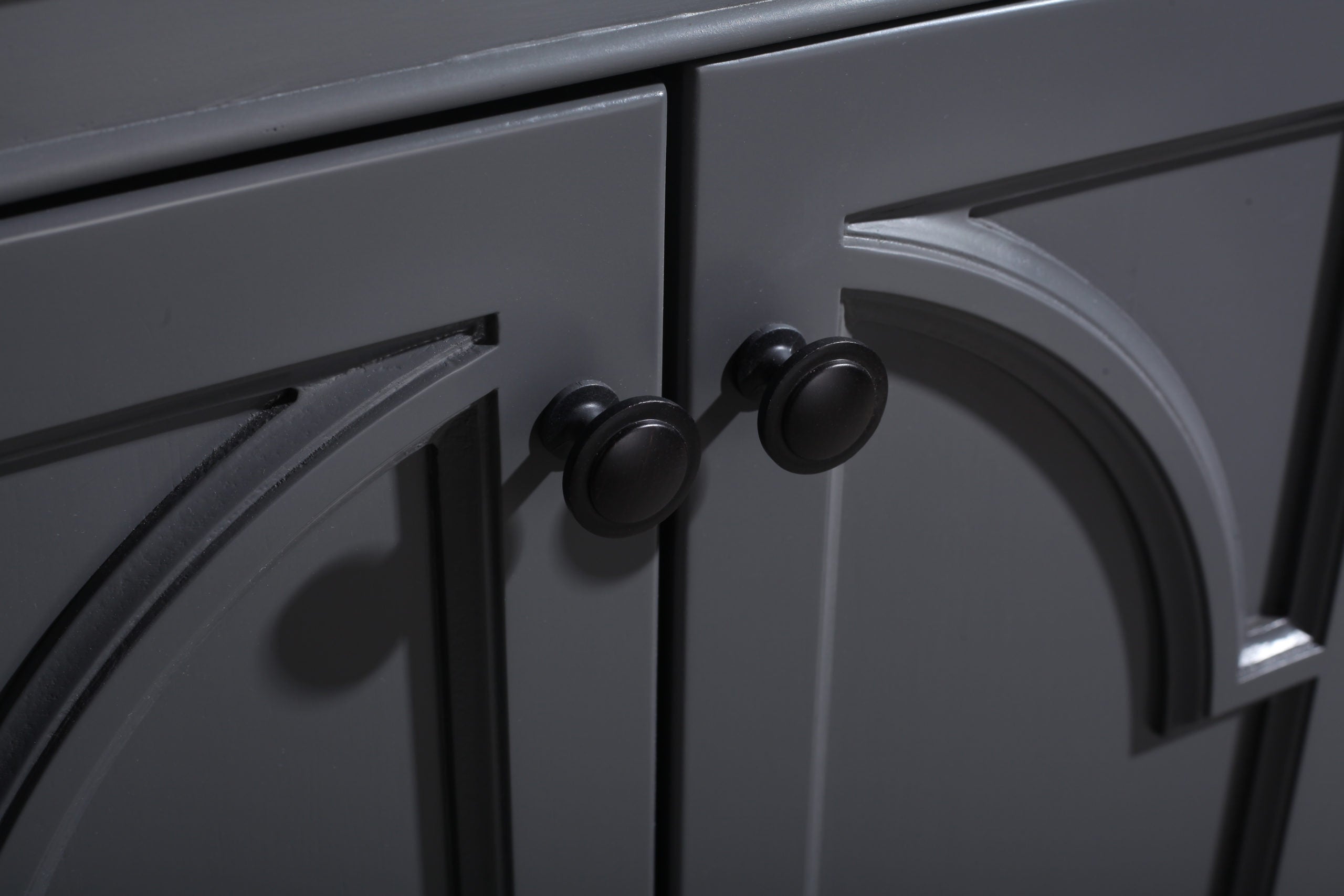 Laviva - Odyssey 60" Maple Grey Double Sink Bathroom Vanity with White Stripes Marble Countertop | 313613-60G-WS Laviva - Odyssey 60" Maple Grey Double Sink Bathroom Vanity with White Stripes Marble Countertop | 313613-60G-WS