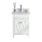 Laviva - Wimbledon 24" White Bathroom Vanity with White Quartz Countertop | 313YG319-24W-WQ
