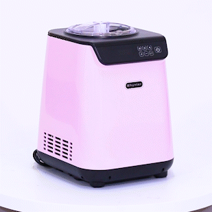 Whynter - 1.28 Quart Compact Upright Automatic Ice Cream Maker with Stainless Steel Bowl Limited Black Pink Edition | ICM-128BPS Whynter - 1.28 Quart Compact Upright Automatic Ice Cream Maker with Stainless Steel Bowl Limited Black Pink Edition | ICM-128BPS