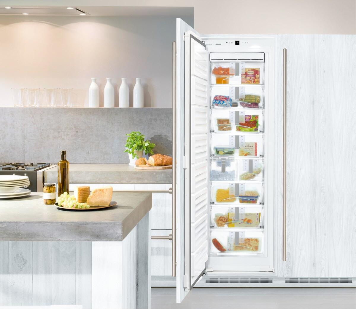 Liebherr - HF 861 Freezer for integrated use with NoFrost Liebherr - HF 861 Freezer for integrated use with NoFrost