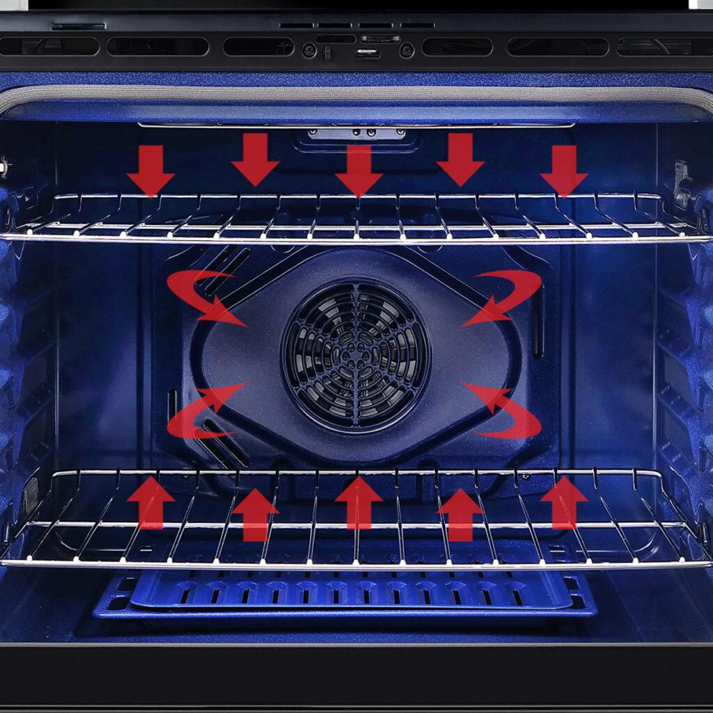Cosmo - COS-30EDWC 30 in. Electric Double Wall Oven with 5 cu. ft. Capacity, Turbo True European Convection, 7 Cooking Modes, Self-Cleaning in Stainless Steel | COS-30EDWC Cosmo - COS-30EDWC 30 in. Electric Double Wall Oven with 5 cu. ft. Capacity, Turbo True European Convection, 7 Cooking Modes, Self-Cleaning in Stainless Steel | COS-30EDWC
