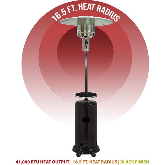 Hanover Umbrella Patio Heater HAN004BLKL Hanover Umbrella Patio Heater HAN004BLKL