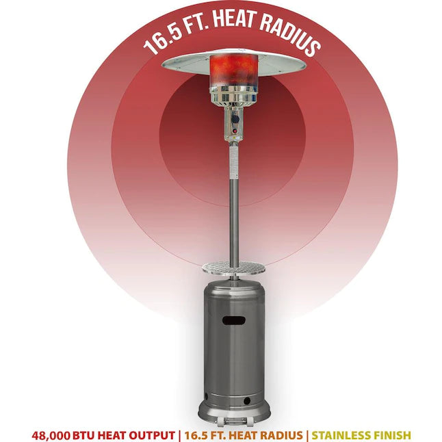 Hanover Umbrella Patio Heater HAN003SSL Hanover Umbrella Patio Heater HAN003SSL
