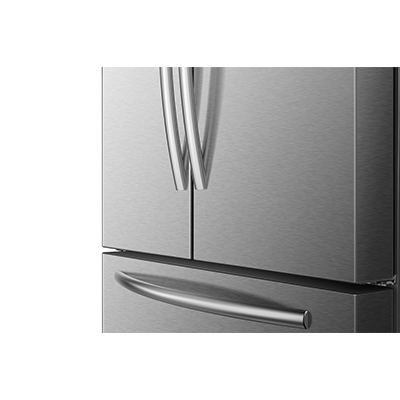MORA - 26.6cu. ft. Standard Depth French Door Refrigerator - Stainless Steel MORA - 26.6cu. ft. Standard Depth French Door Refrigerator - Stainless Steel