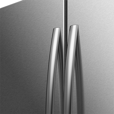 MORA - 26.6cu. ft. Standard Depth French Door Refrigerator - Stainless Steel MORA - 26.6cu. ft. Standard Depth French Door Refrigerator - Stainless Steel