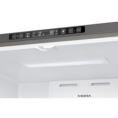 MORA - 26.6cu. ft. Standard Depth French Door Refrigerator - Stainless Steel MORA - 26.6cu. ft. Standard Depth French Door Refrigerator - Stainless Steel