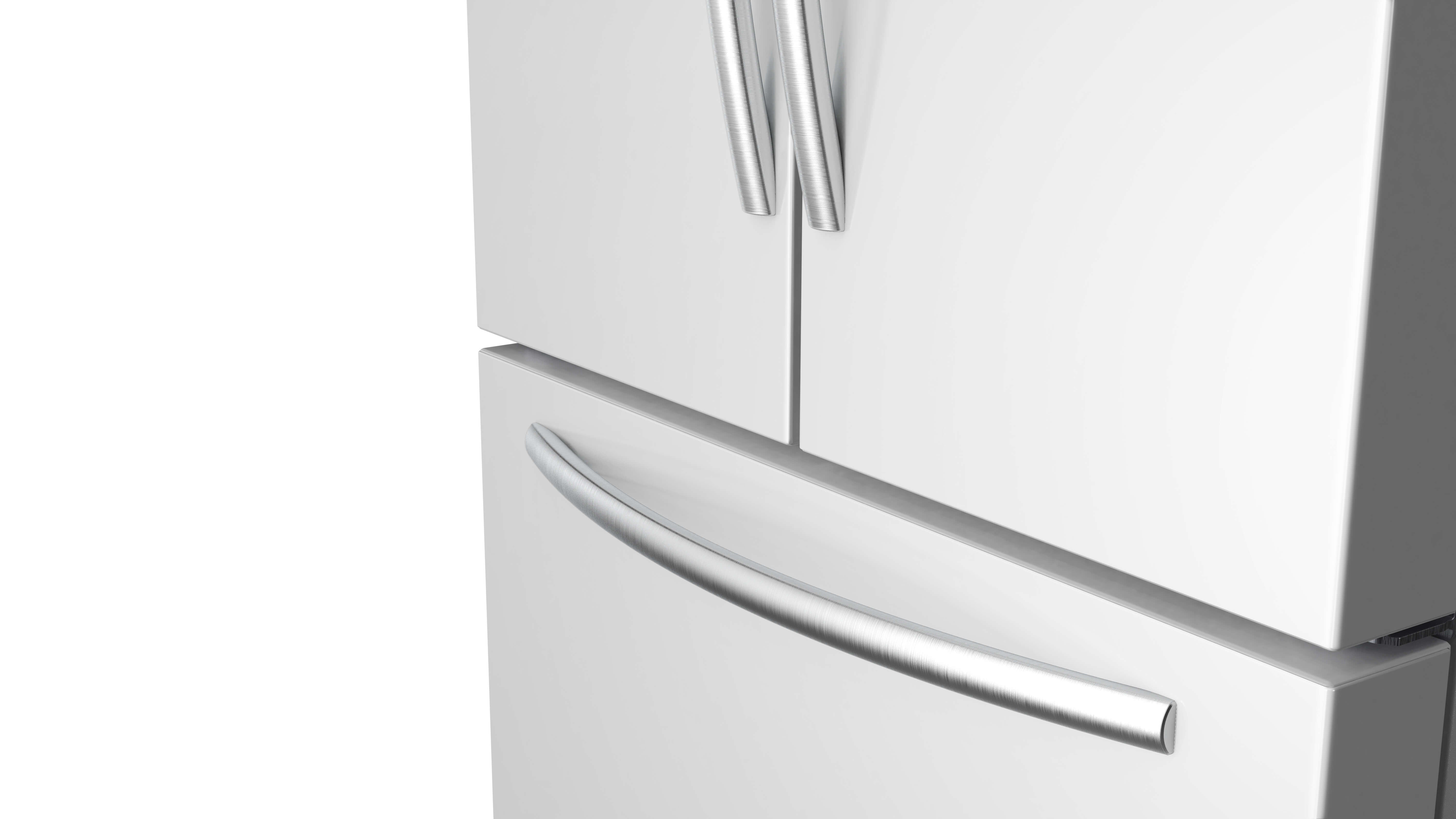 MORA - 26.6cu. ft. Standard Depth French Door Refrigerator - White MORA - 26.6cu. ft. Standard Depth French Door Refrigerator - White