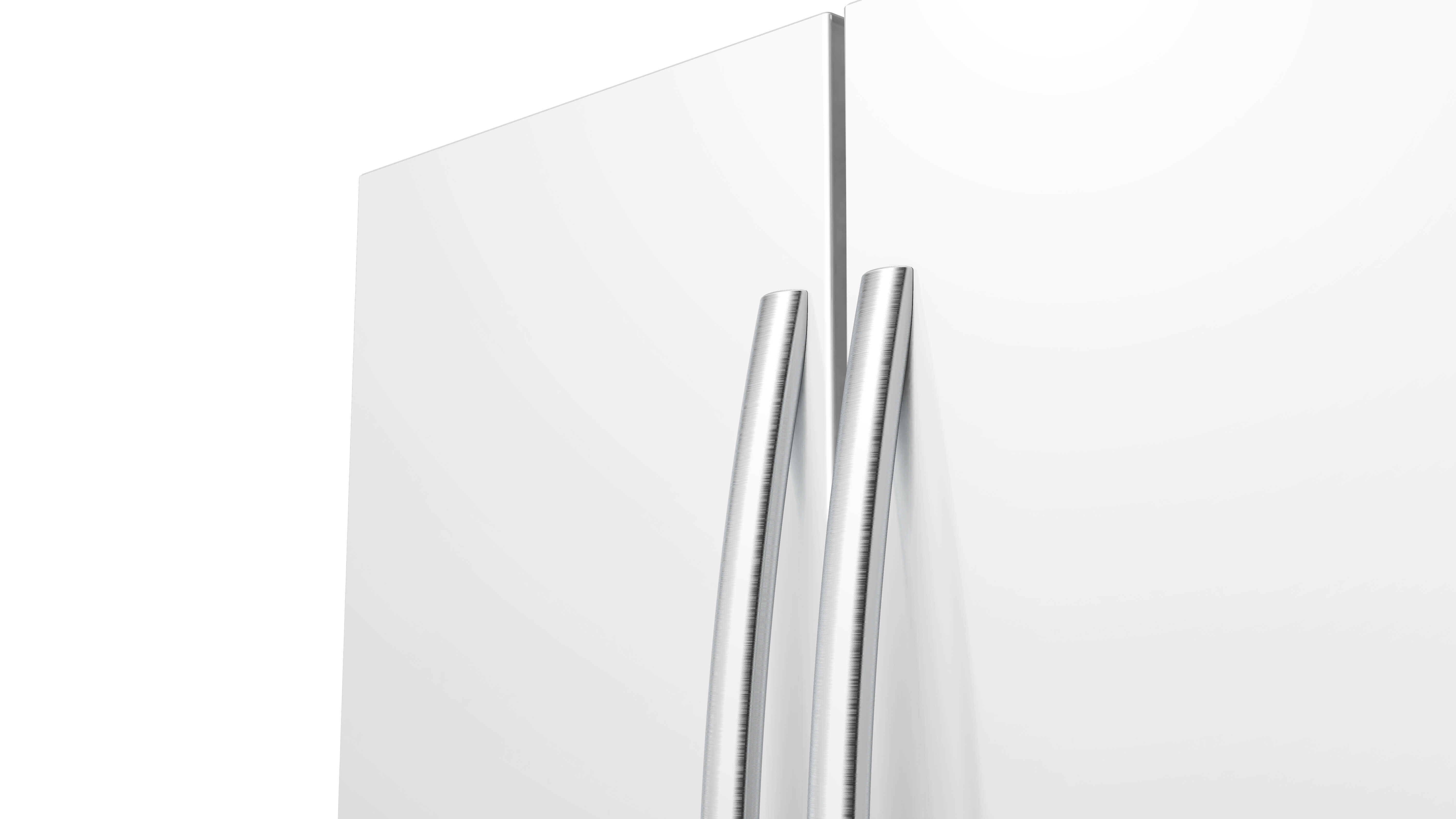 MORA - 26.6cu. ft. Standard Depth French Door Refrigerator - White MORA - 26.6cu. ft. Standard Depth French Door Refrigerator - White