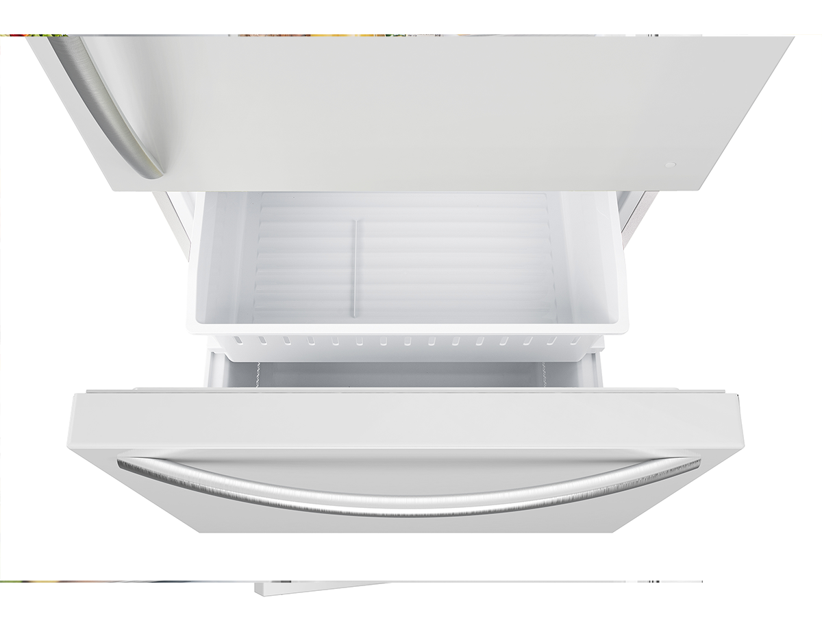 MORA - 17.2 cu. ft. Bottom-Freezer Refrigerator - White MORA - 17.2 cu. ft. Bottom-Freezer Refrigerator - White