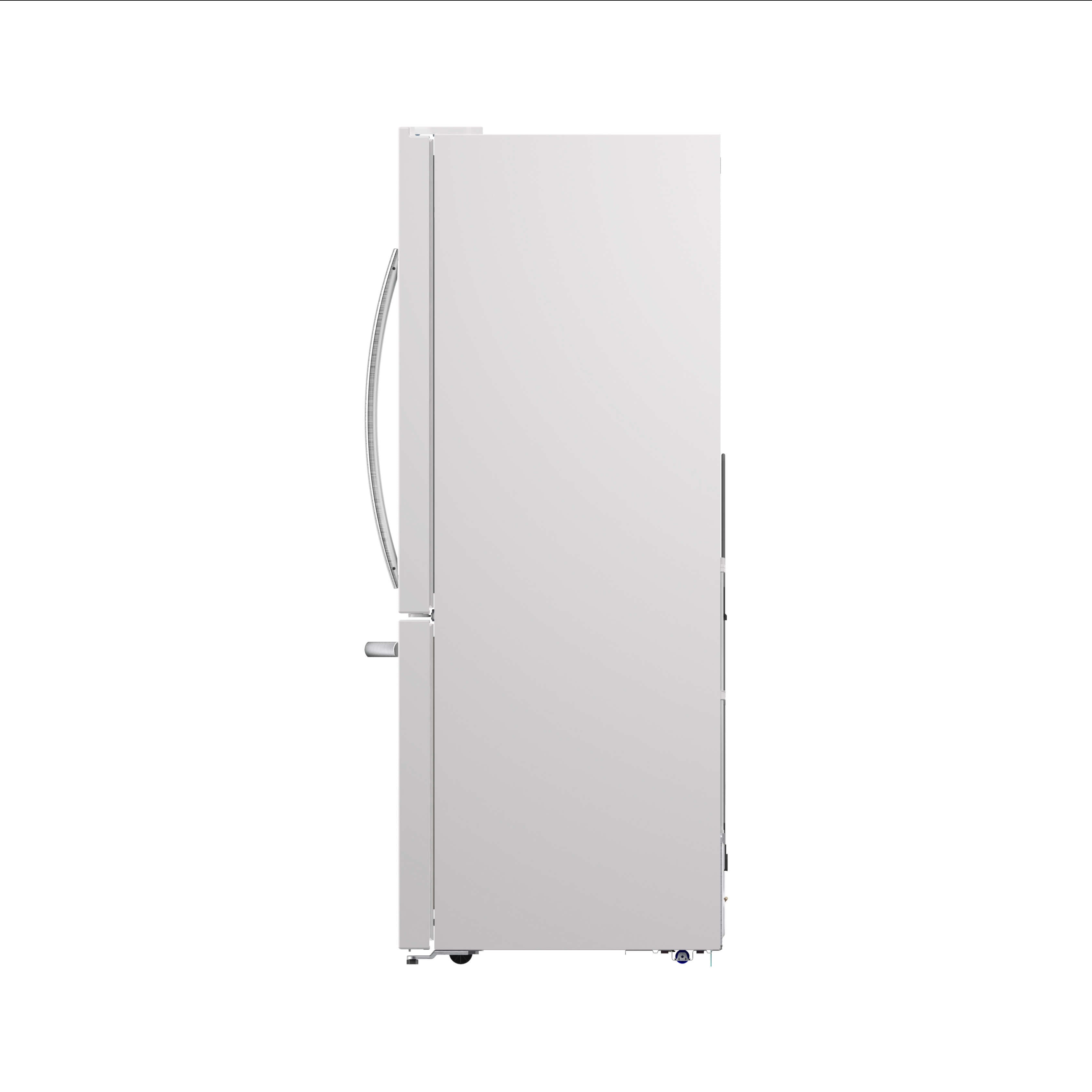 MORA - 17.2 cu. ft. Bottom-Freezer Refrigerator - White MORA - 17.2 cu. ft. Bottom-Freezer Refrigerator - White