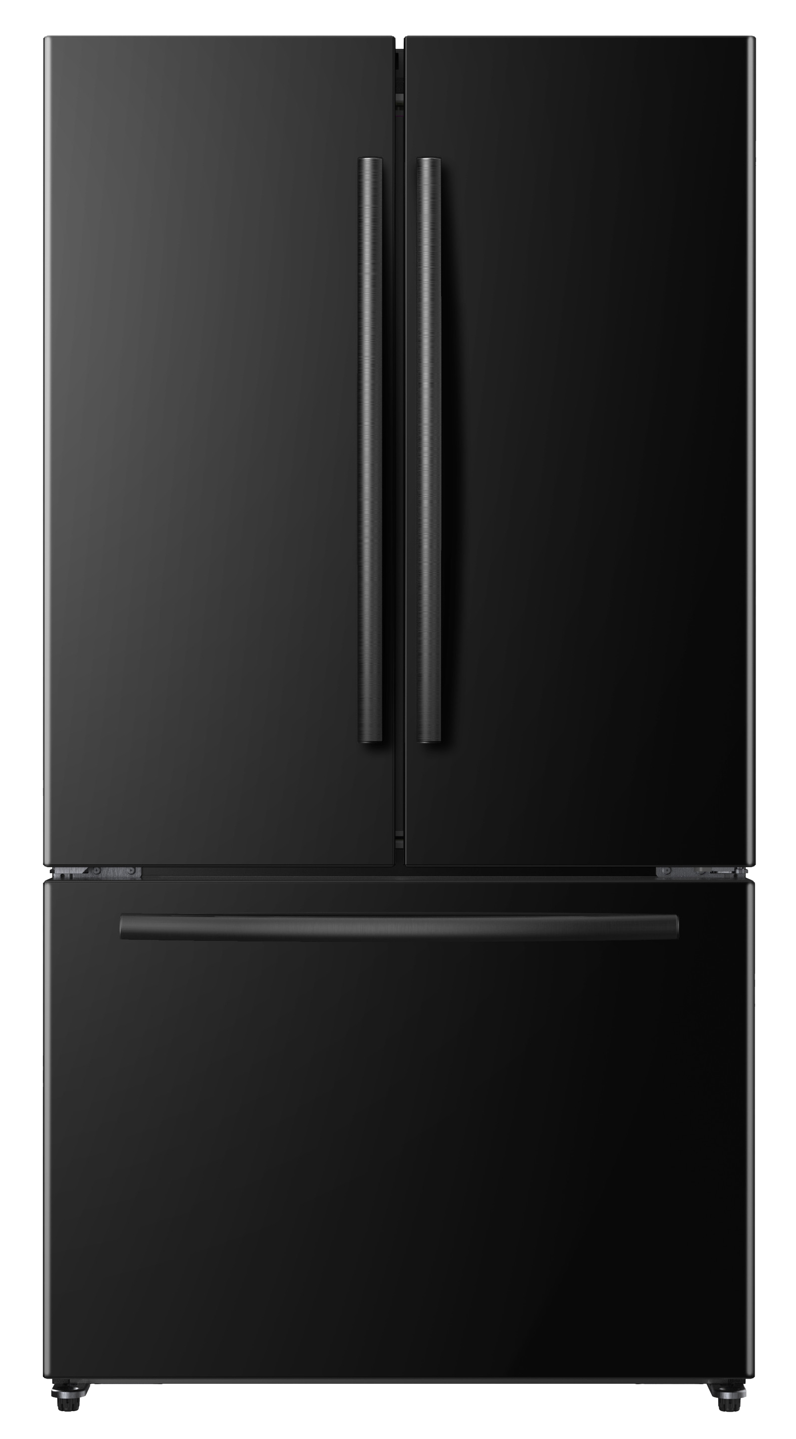 MORA - 26.6cu. ft. Standard Depth French Door Refrigerator - Black MORA - 26.6cu. ft. Standard Depth French Door Refrigerator - Black