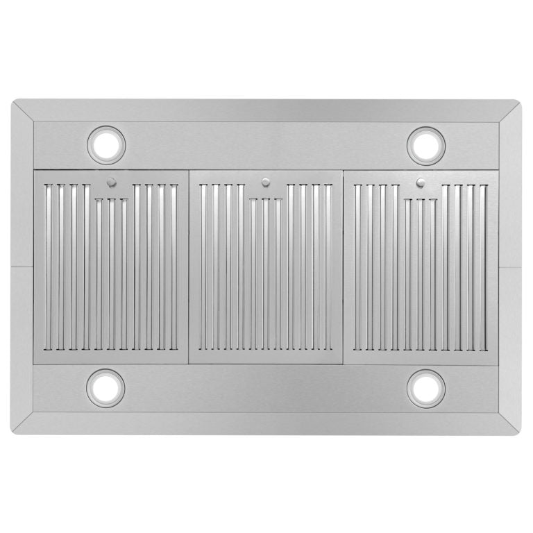 Cosmo - 36 in. Ducted Island Range Hood with 380 CFM, 3-Speed Fan, Permanent Filters, LED Lights in Stainless Steel | COS-63ISS90 Cosmo - 36 in. Ducted Island Range Hood with 380 CFM, 3-Speed Fan, Permanent Filters, LED Lights in Stainless Steel | COS-63ISS90