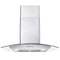 Cosmo - 30 in. Ducted Wall Mount Range Hood in Stainless Steel with LED Lighting and Permanent Filters | COS-668A750