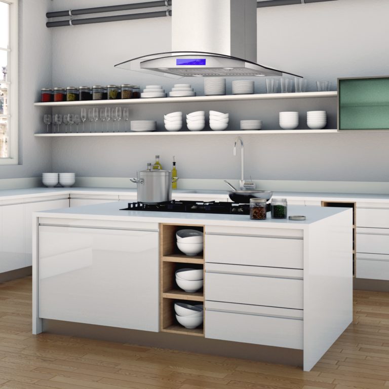 Cosmo - 30 in. Ducted Island Range Hood in Stainless Steel with LED Lighting and Permanent Filters | COS-668ICS750 Cosmo - 30 in. Ducted Island Range Hood in Stainless Steel with LED Lighting and Permanent Filters | COS-668ICS750