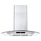 Cosmo - 30 in. Ducted Wall Mount Range Hood in Stainless Steel with Touch Controls, LED Lighting and Permanent Filters | COS-668WRCS75