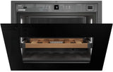 Liebherr - 24 Inch Built-in Wine Cooler with Push-to-Open - Black/White Liebherr - 24 Inch Built-in Wine Cooler with Push-to-Open - Black/White