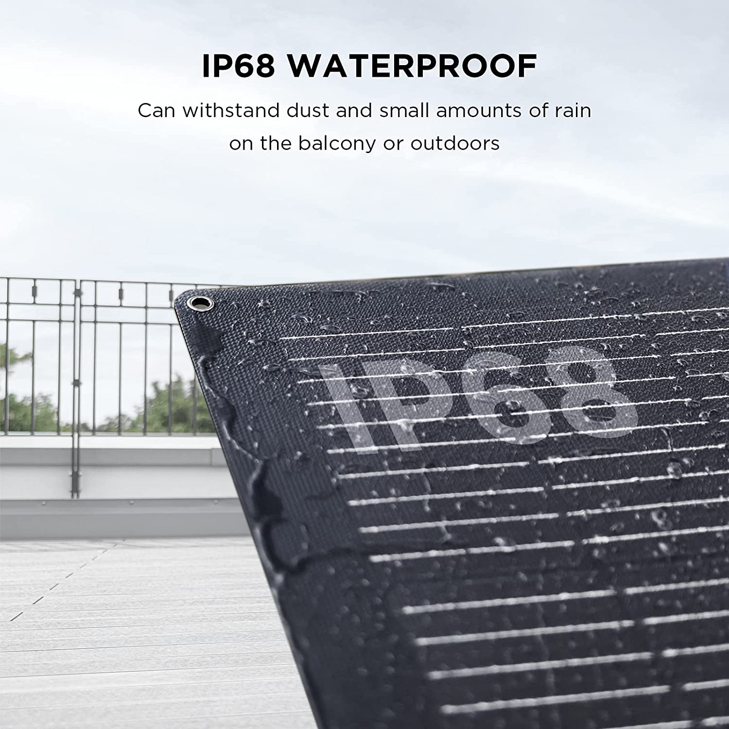 EcoFlow - 100W Flexible Solar Panel with High Efficiency Solar Modules | ZMS330 EcoFlow - 100W Flexible Solar Panel with High Efficiency Solar Modules | ZMS330