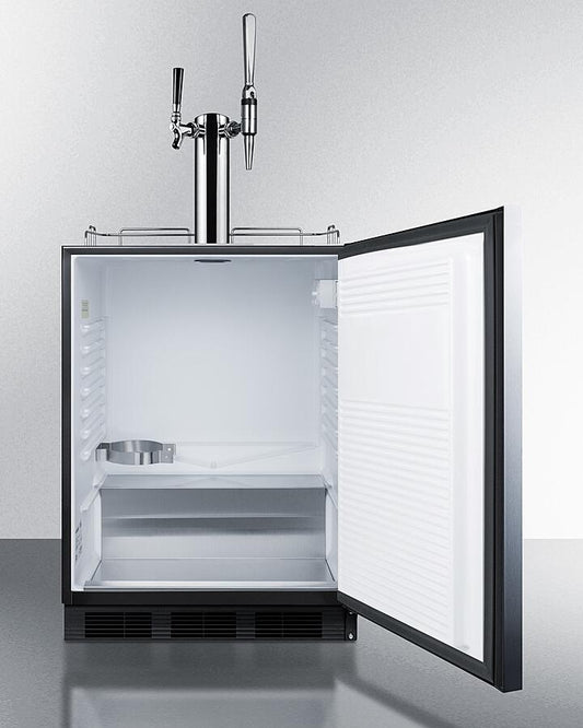 Summit Commercial - 24" Wide Built-In Coffee Kegerator, ADA Compliant