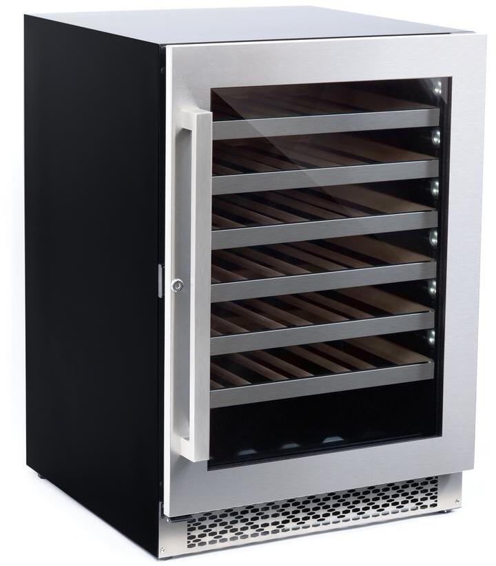 Cosmo - 48-Bottle Stainless Steel 24 in. Single Zone Compressor Wine Cooler | COS-24BIWCS Cosmo - 48-Bottle Stainless Steel 24 in. Single Zone Compressor Wine Cooler | COS-24BIWCS